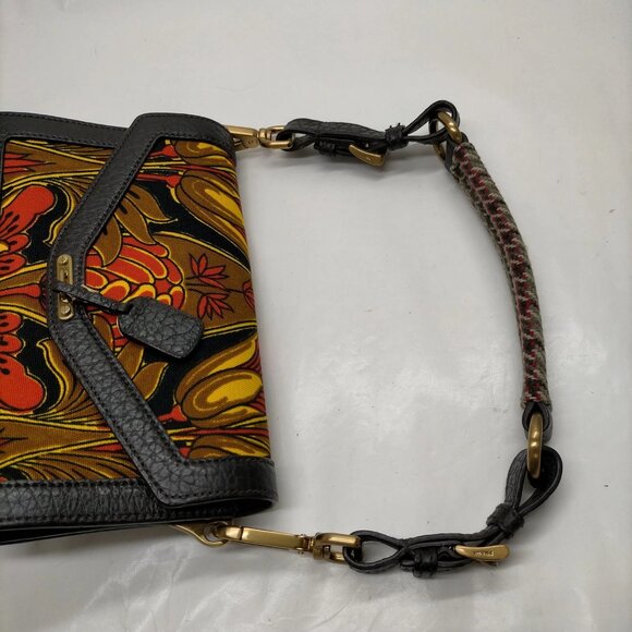 Authetnic Prada Brown Canvas Hand Bag mn1040-112525 - Picture 7 of 16